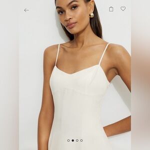 Dynamite Belle Sweetheart Maxi Dress - Sea Salt L